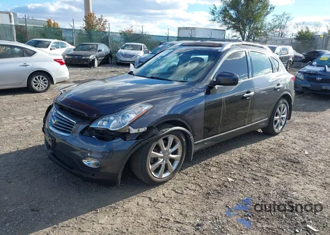 2008 Infiniti Ex35 Journey z USA, uszkodzony, nr VIN JNKAJ09F18M360325